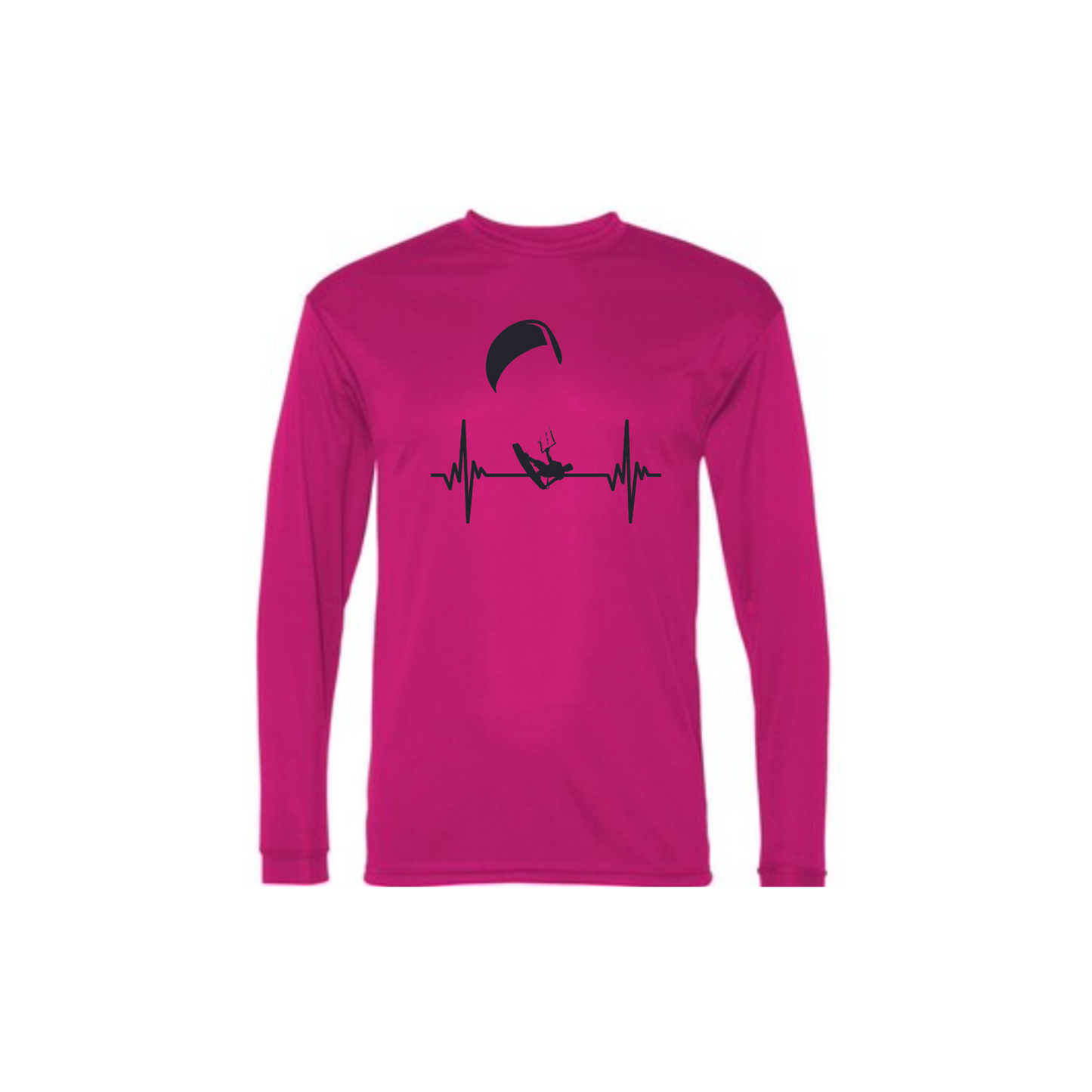 Kitesurfer Heartbeat Rash Guard