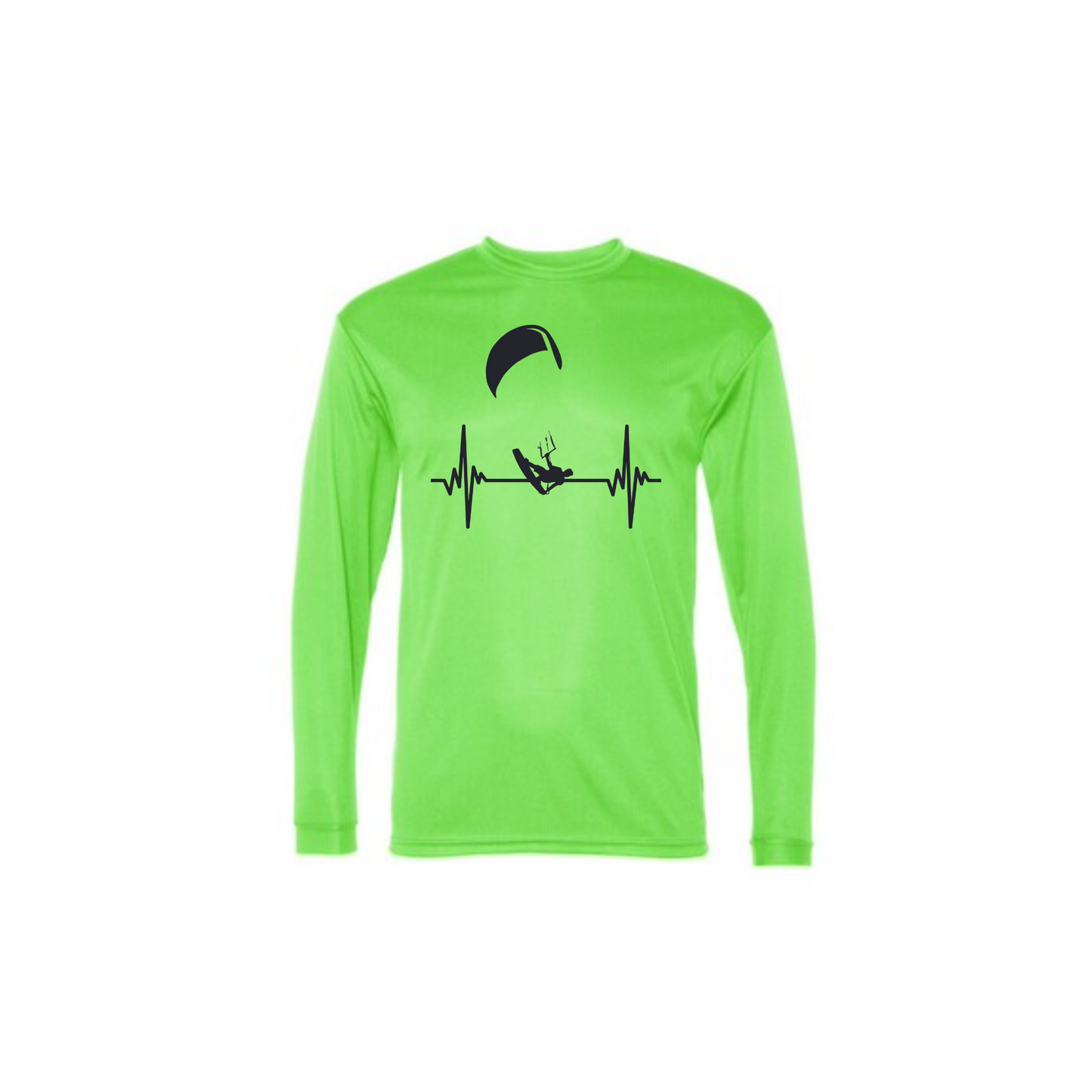 Kitesurfer Heartbeat Rash Guard