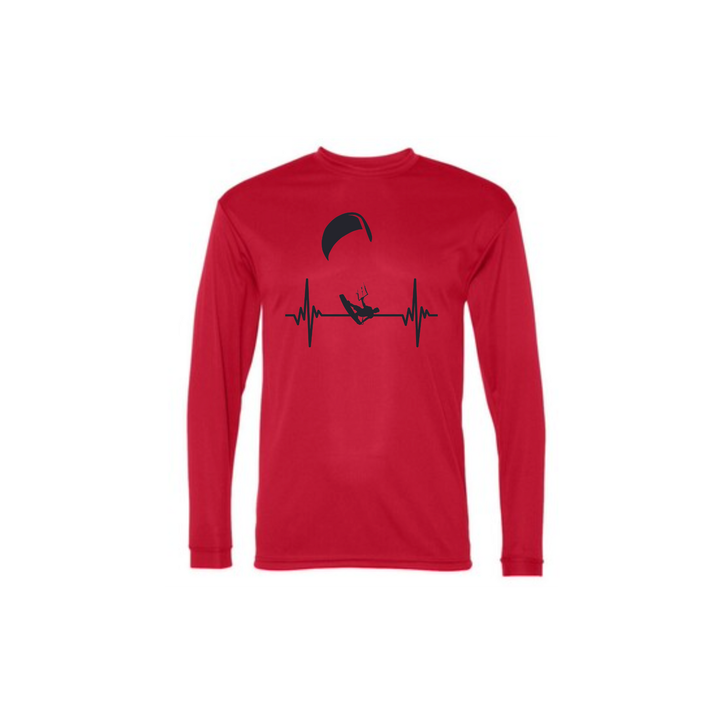 Kitesurfer Heartbeat Rash Guard