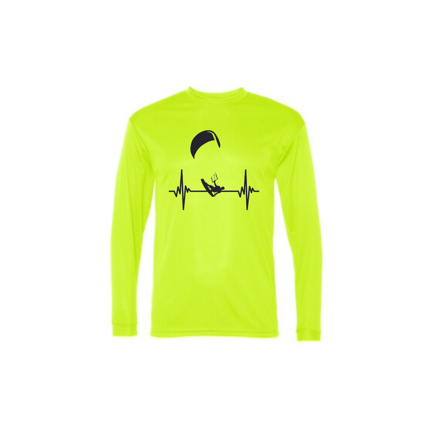 Kitesurfer Heartbeat Rash Guard