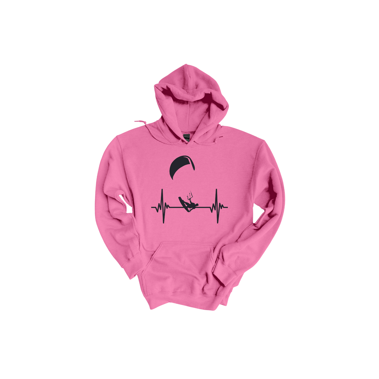 Kitesurfer Heartbeat Hoodie