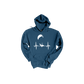 Kitesurfer Heartbeat Hoodie