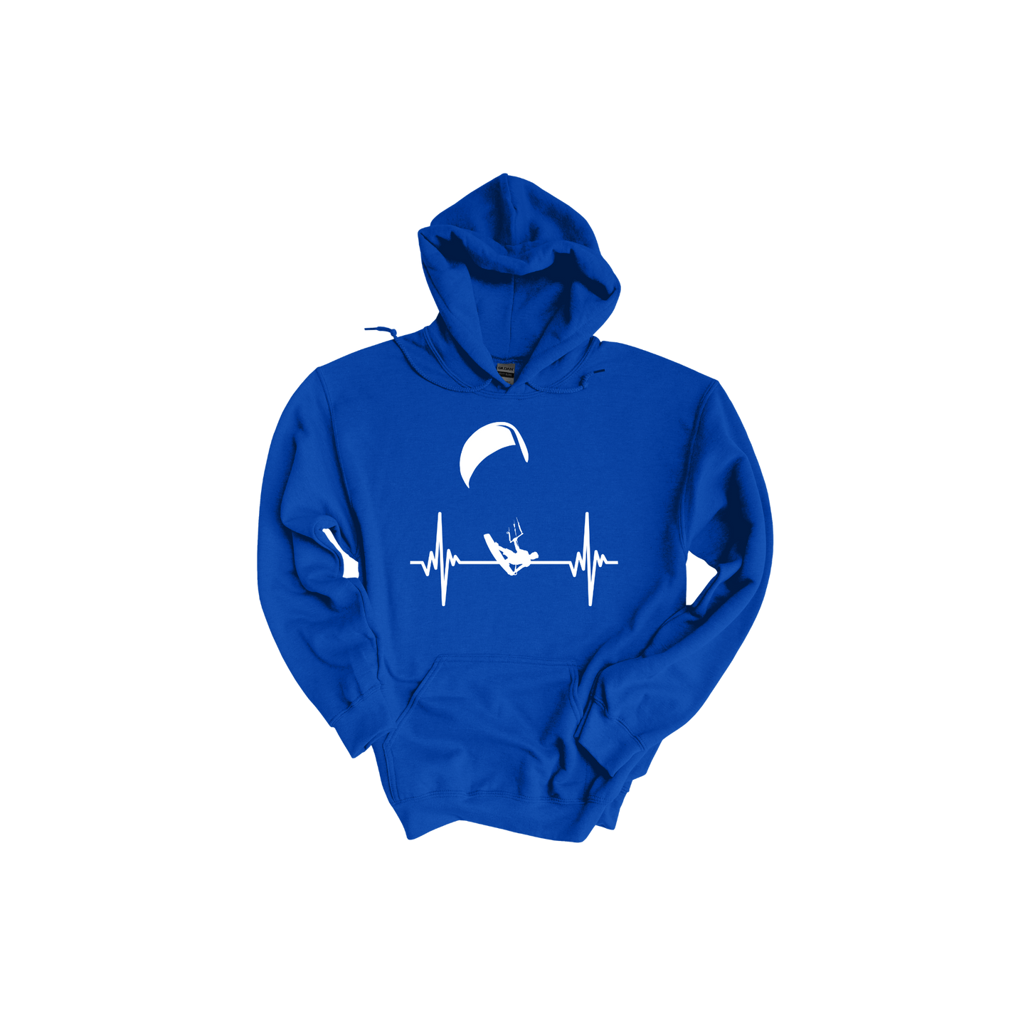 Kitesurfer Heartbeat Hoodie