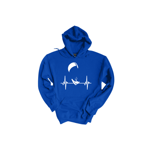 Kitesurfer Heartbeat Hoodie