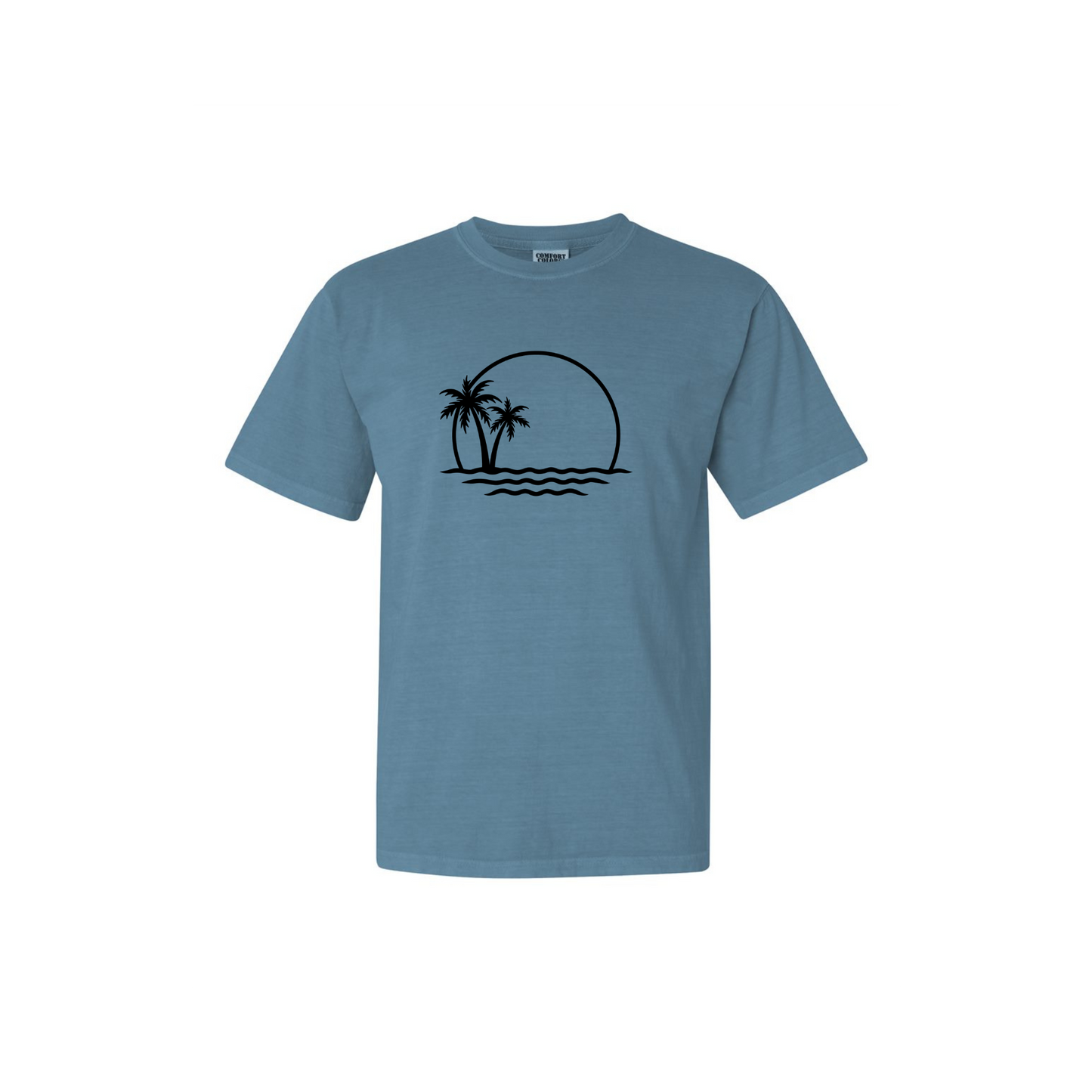 Minimalist Sunset Beach T-Shirt