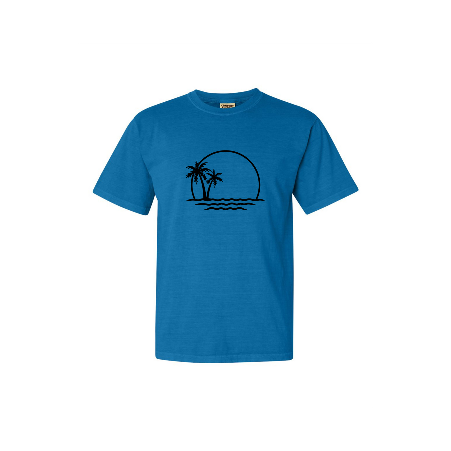 Minimalist Sunset Beach T-Shirt