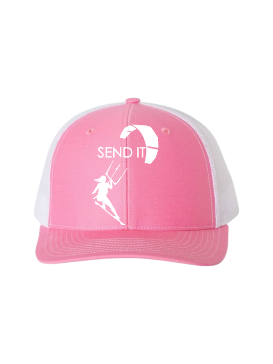 SEND IT Kitesurfing Ladies Trucker Hat