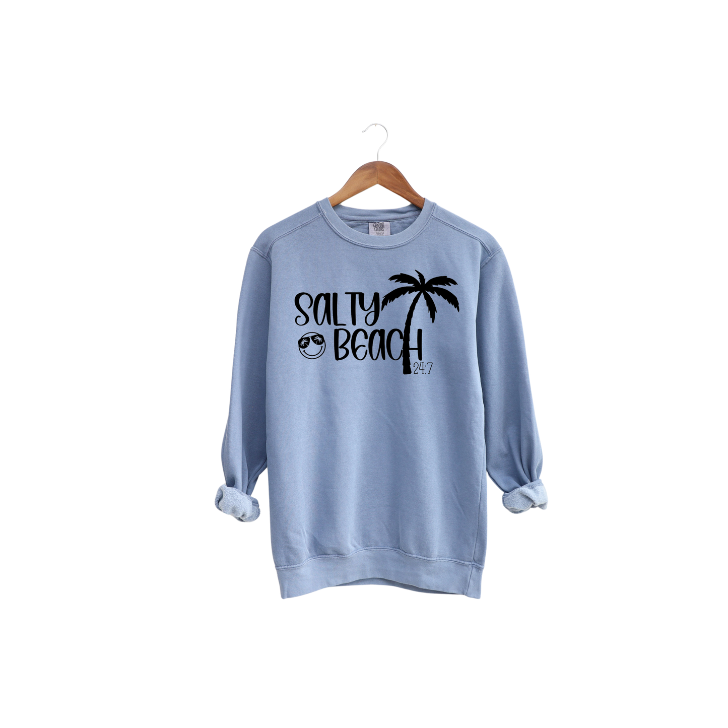 SALTY BEACH 24:7 Crewneck Sweatshirt