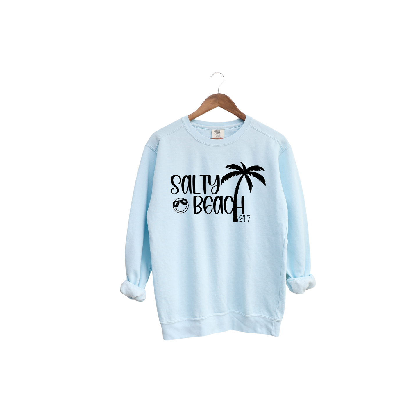 SALTY BEACH 24:7 Crewneck Sweatshirt