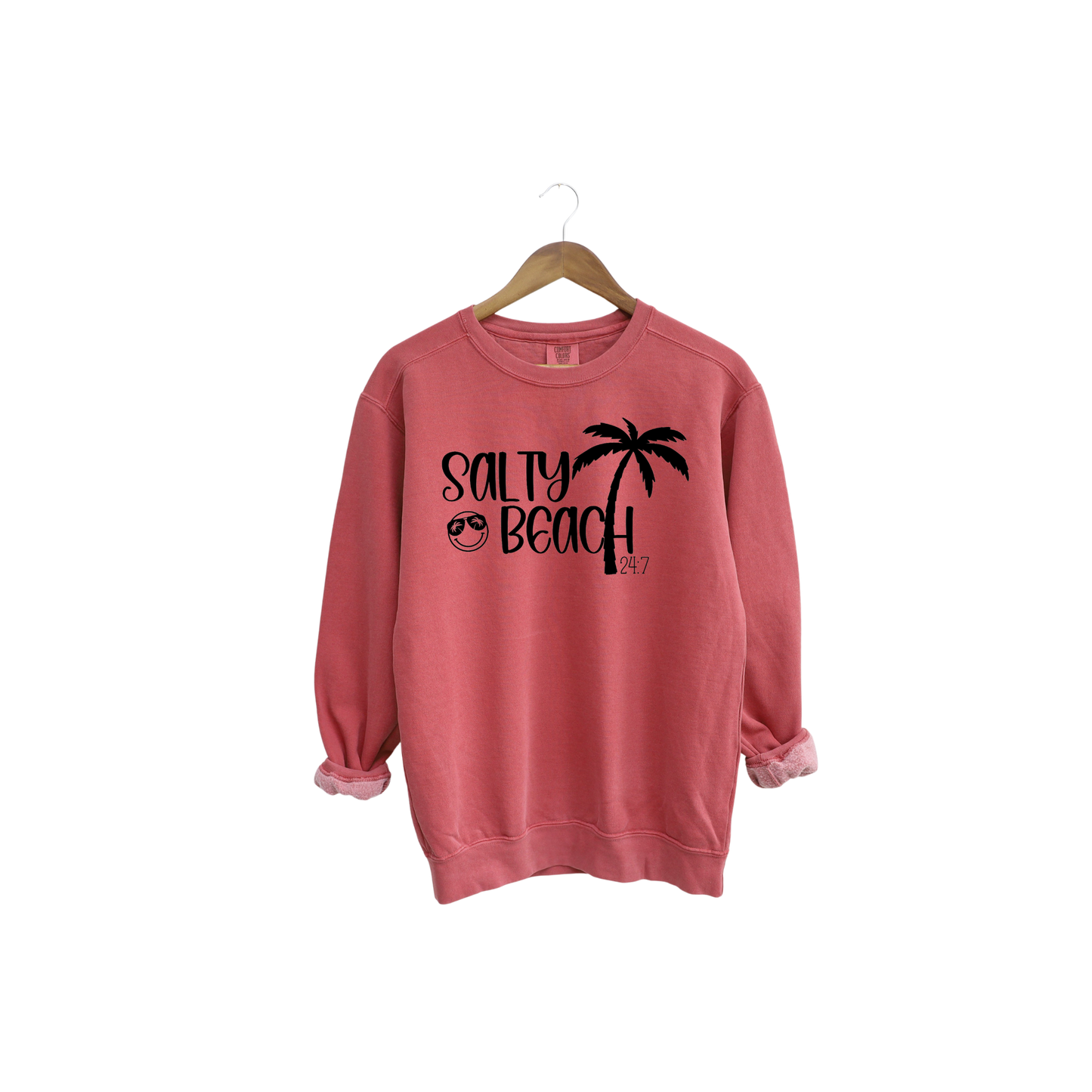 SALTY BEACH 24:7 Crewneck Sweatshirt