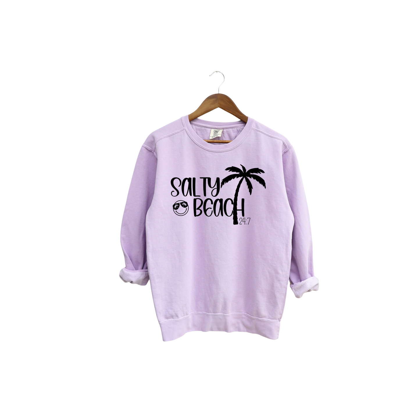 SALTY BEACH 24:7 Crewneck Sweatshirt