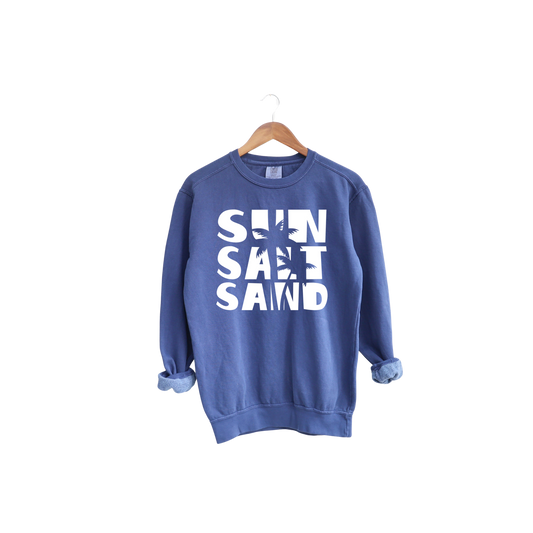 SUN, SALT, SAND Crewneck Sweatshirt