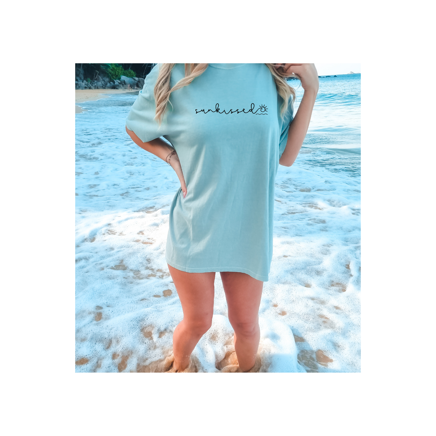 Minimalist Wave Sunkissed T-Shirt